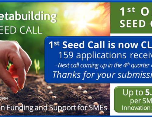 Smart Engineering awarded in the 1st call of the METABUILDING PROJECT “Seed Call”